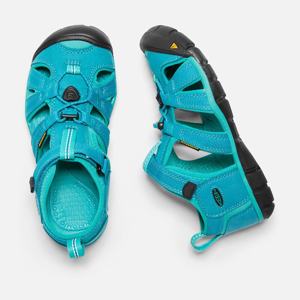 Sandales Keen Enfant Bleu | Seacamp Ii Cnx | KJPUB-0728